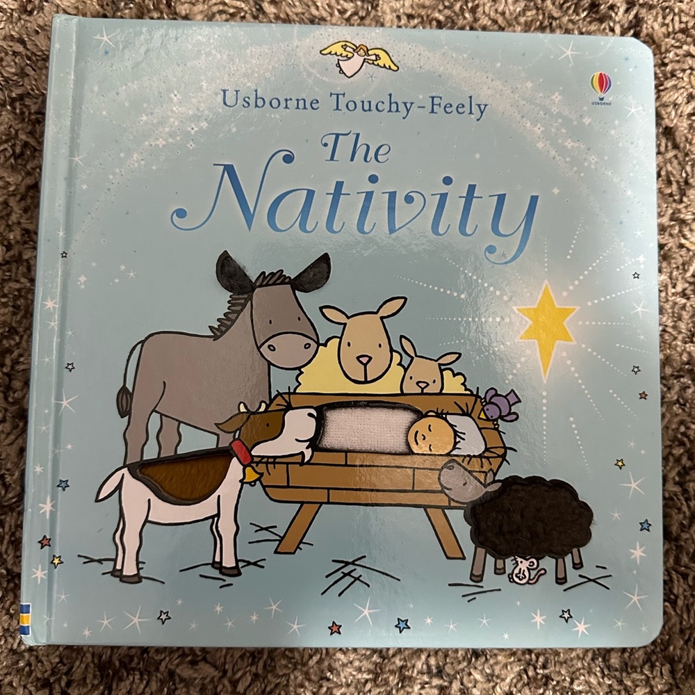 Usborne Nativity Touchy Feely Book